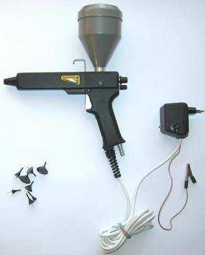 Электростатический пистолет для порошковой покраски Электростатический пистолет для порошковой покраски